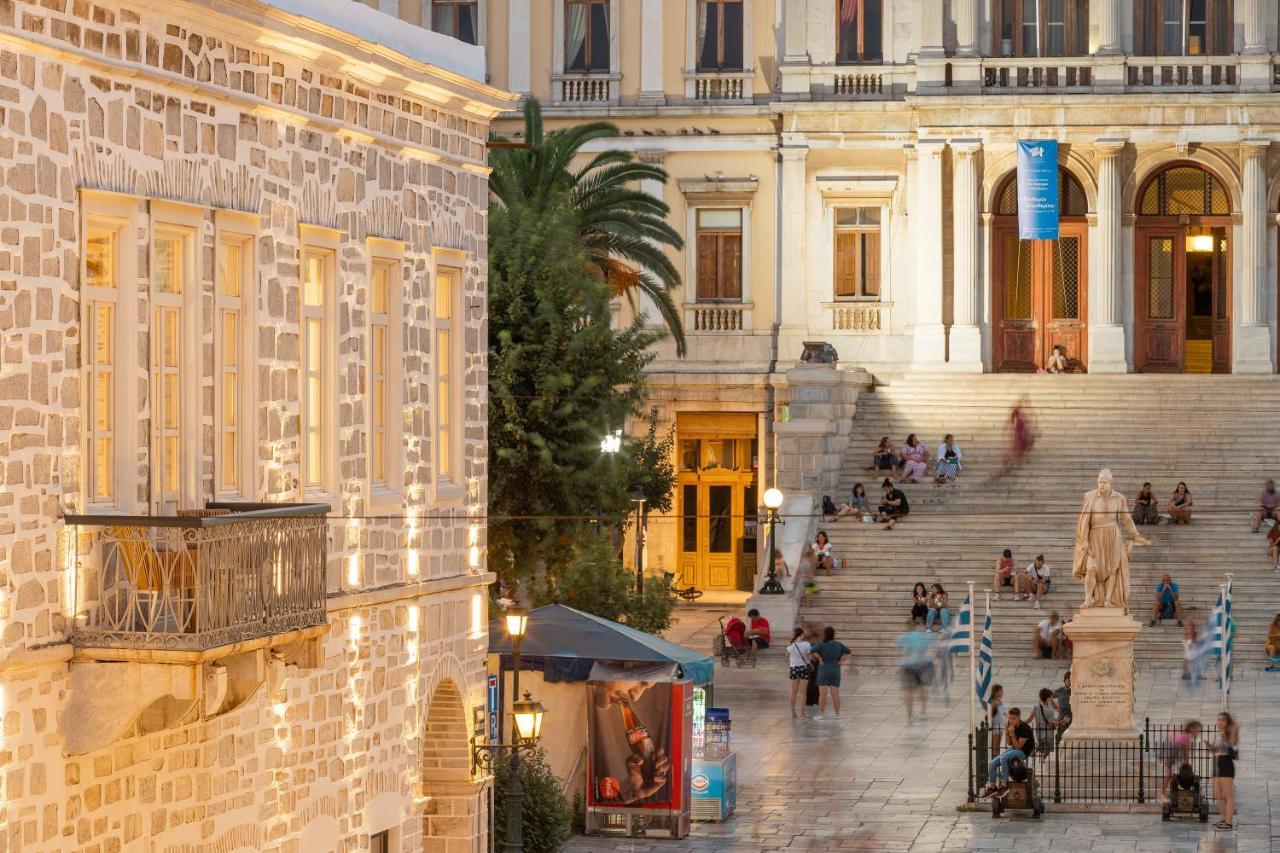 Syros Soul Luxury Suites Ermoupoli Esterno foto