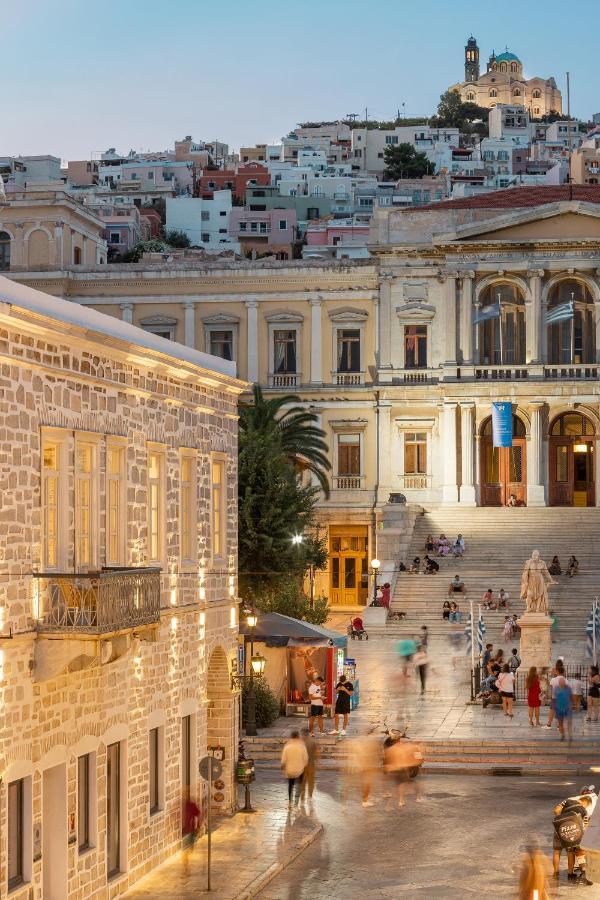 Syros Soul Luxury Suites Ermoupoli Esterno foto