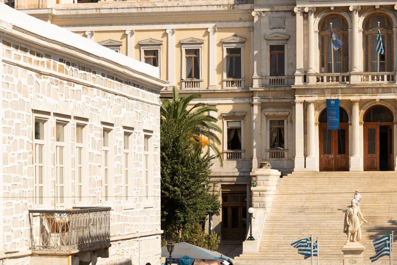 Syros Soul Luxury Suites Ermoupoli Esterno foto