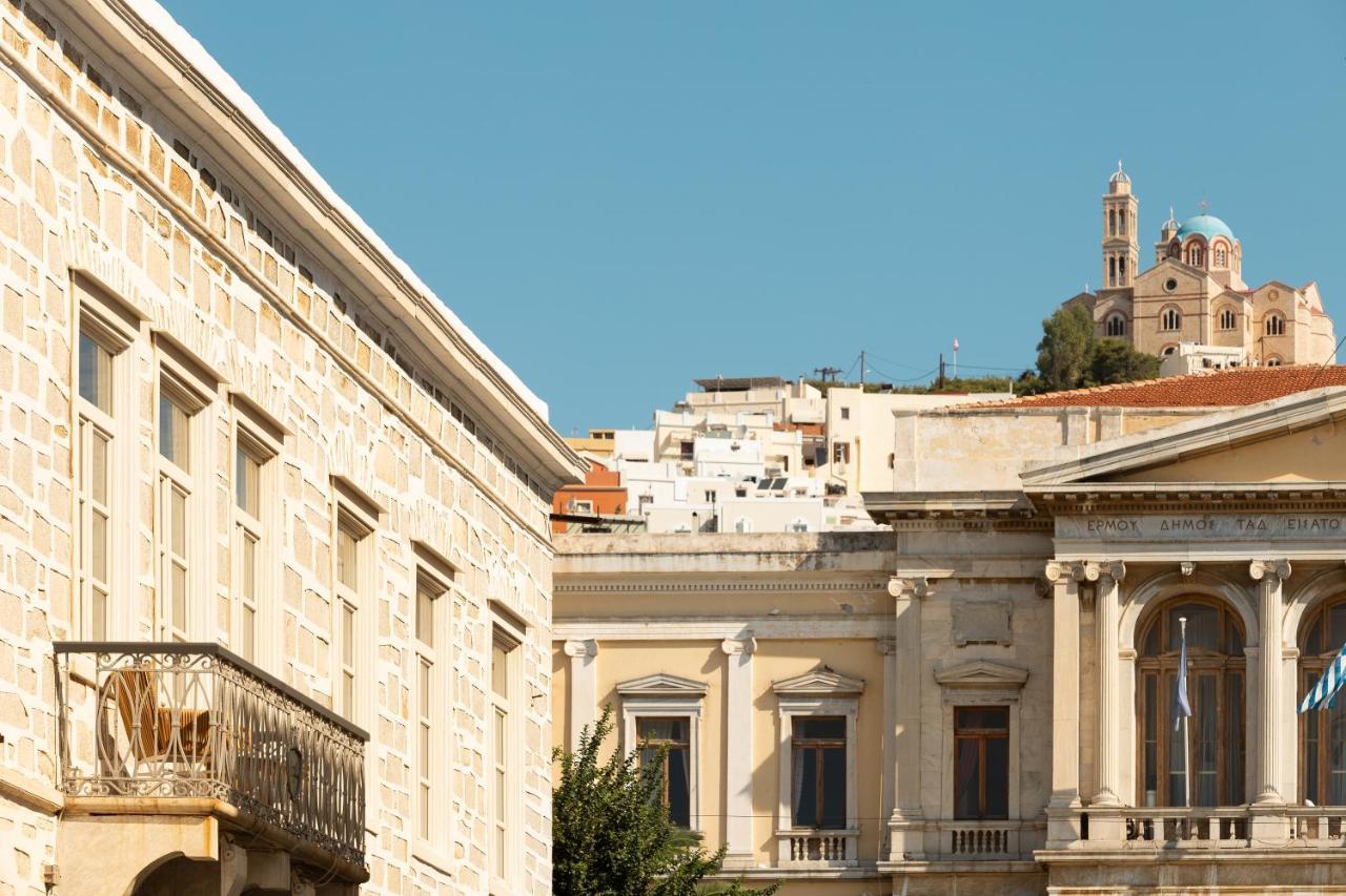 Syros Soul Luxury Suites Ermoupoli Esterno foto