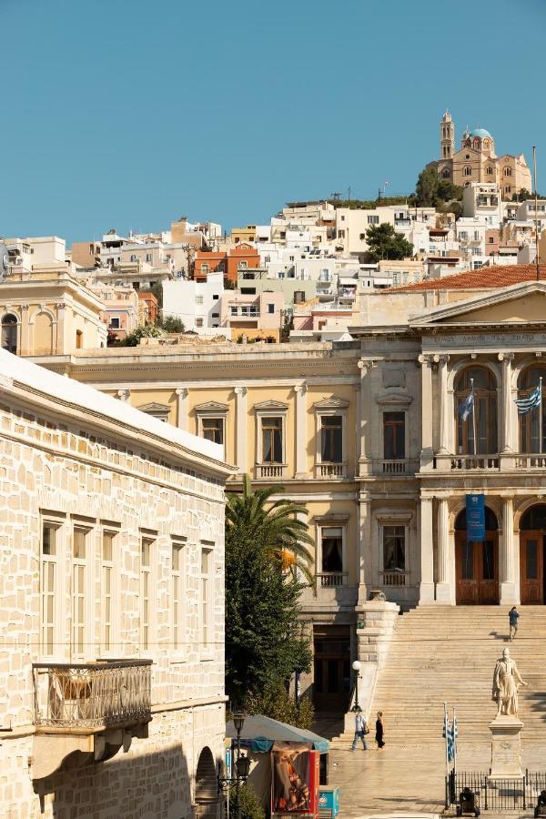 Syros Soul Luxury Suites Ermoupoli Esterno foto