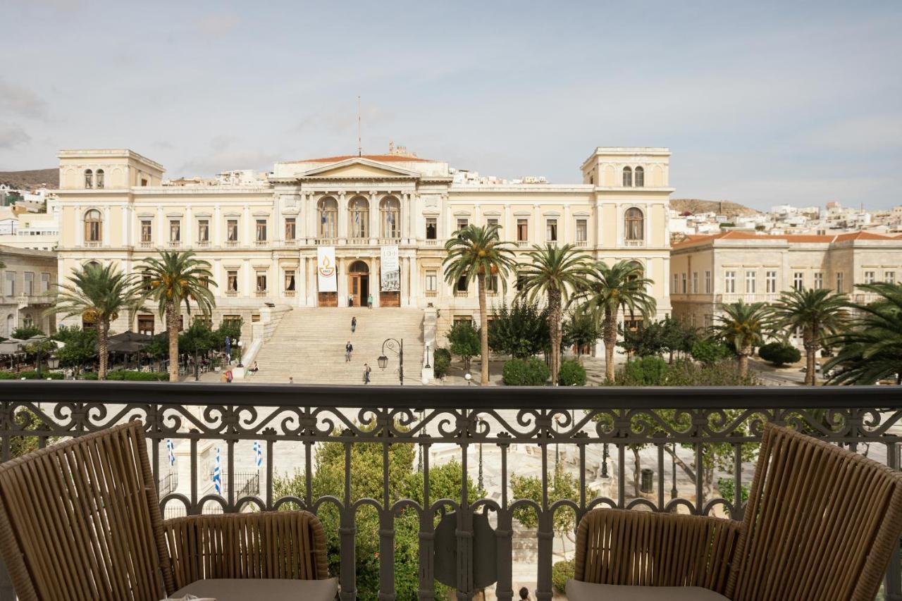 Syros Soul Luxury Suites Ermoupoli Esterno foto