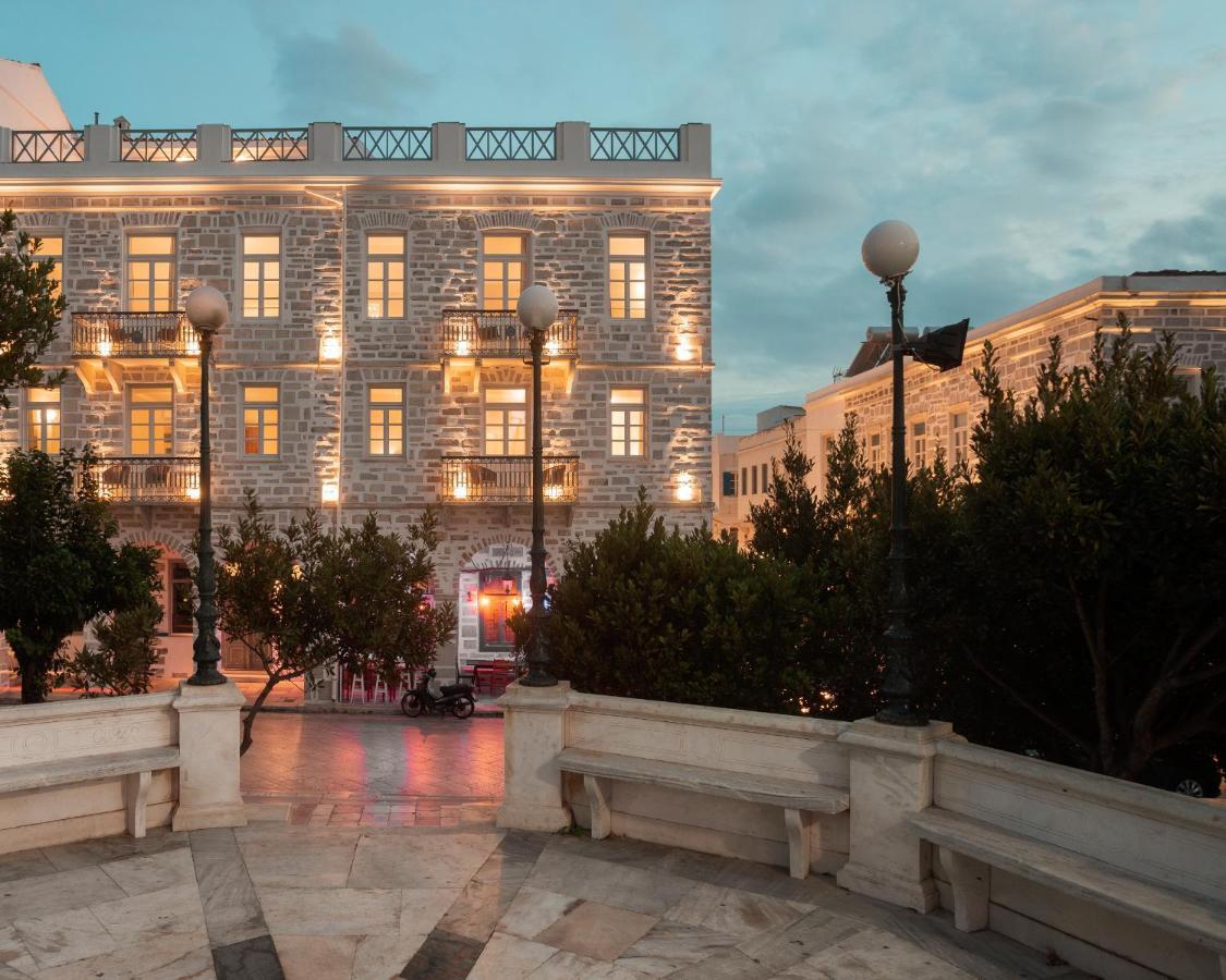 Syros Soul Luxury Suites Ermoupoli Esterno foto