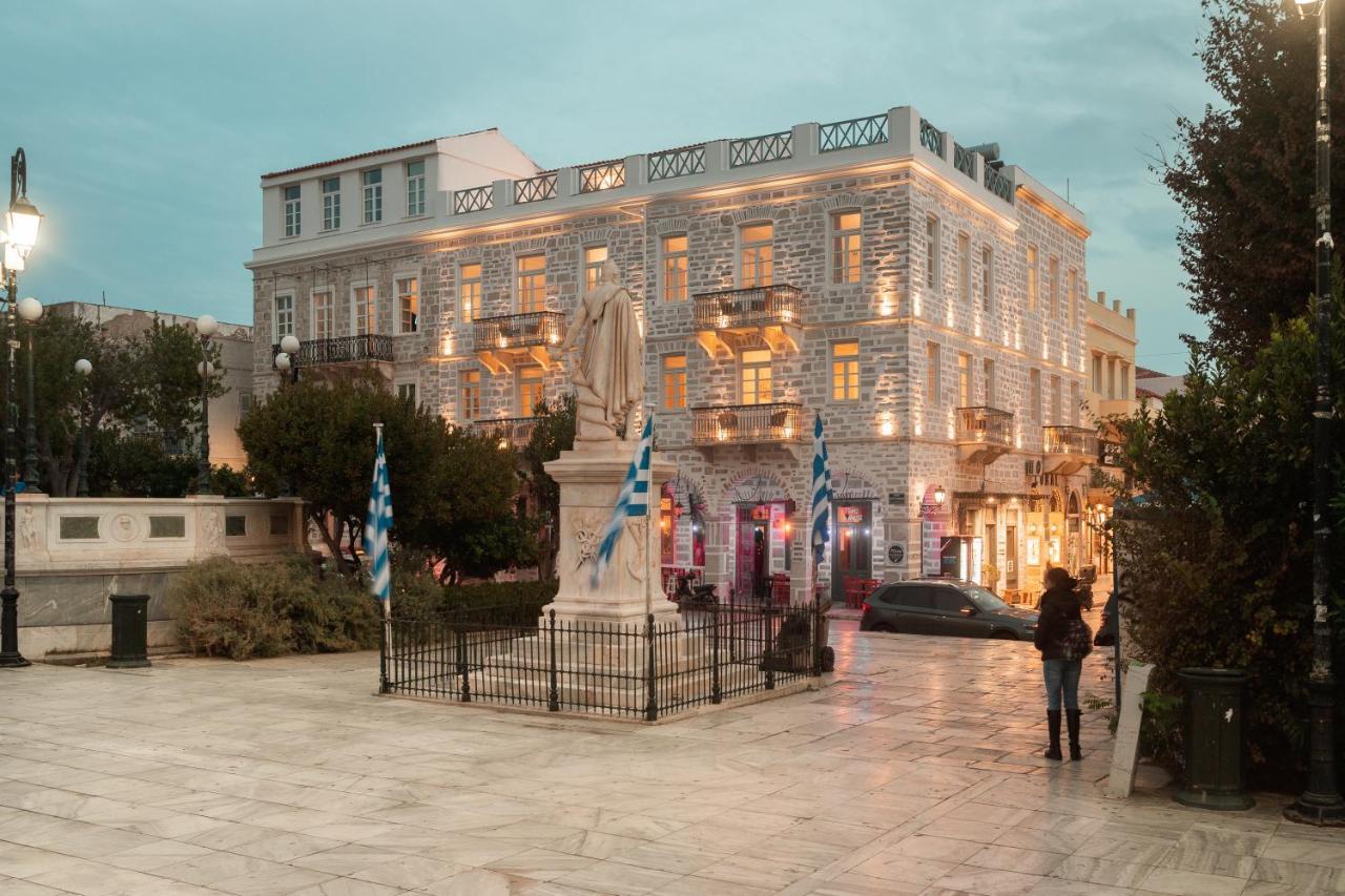 Syros Soul Luxury Suites Ermoupoli Esterno foto